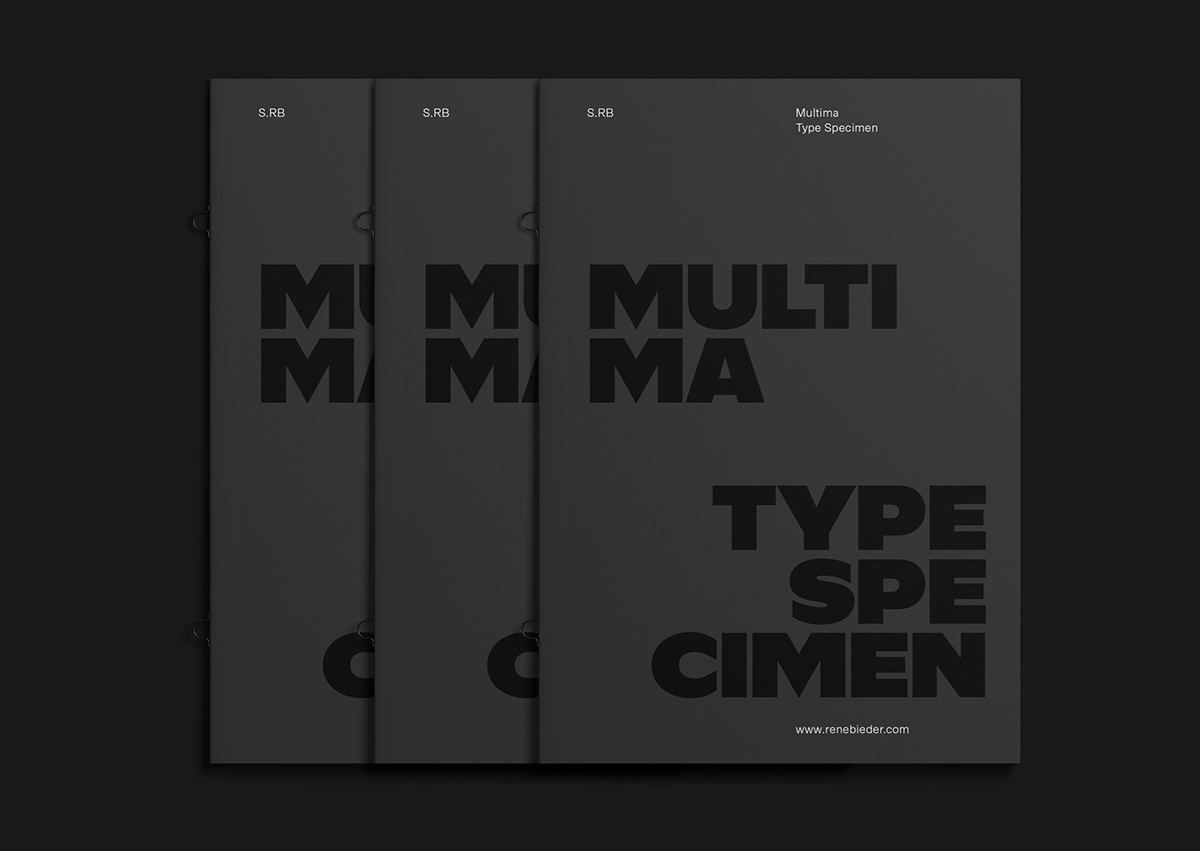 brand identity font font family font foundry Multima sans serif specimen type design Typeface typography  