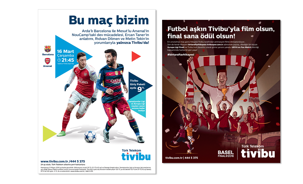 Türk Telekom print tvc ads Samsung Samsung s7 edge lg LG K8