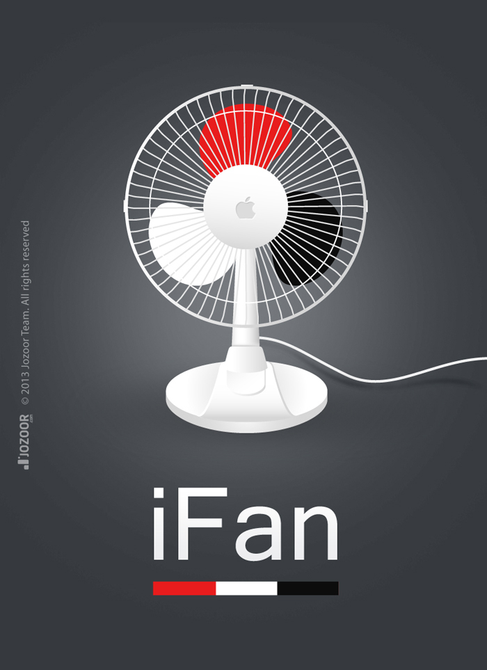 fan apple product creative flatcolor IFAN apps