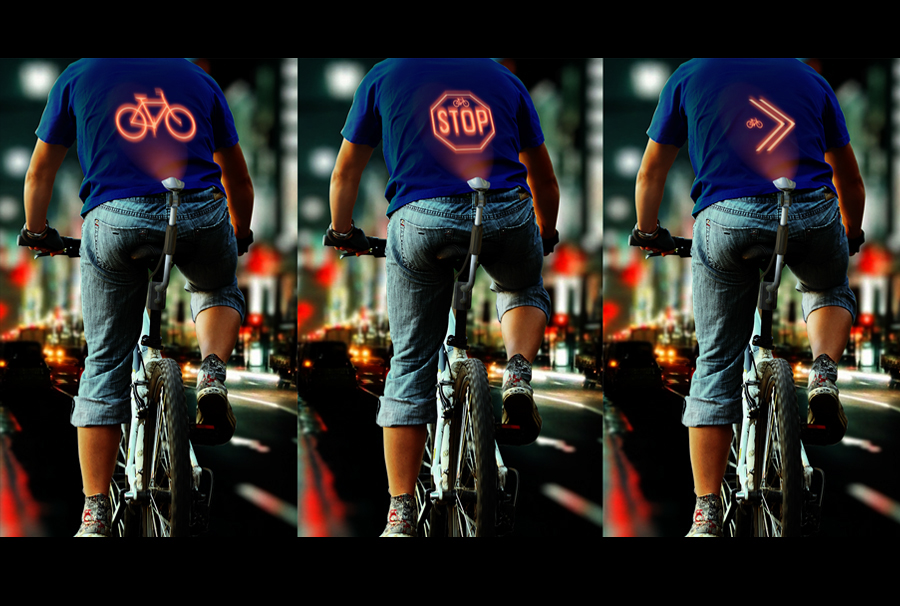 cyclee safety Bicycle transportation night riding Bike bike rider Project light Warning azerbaijan baku elnur babayev