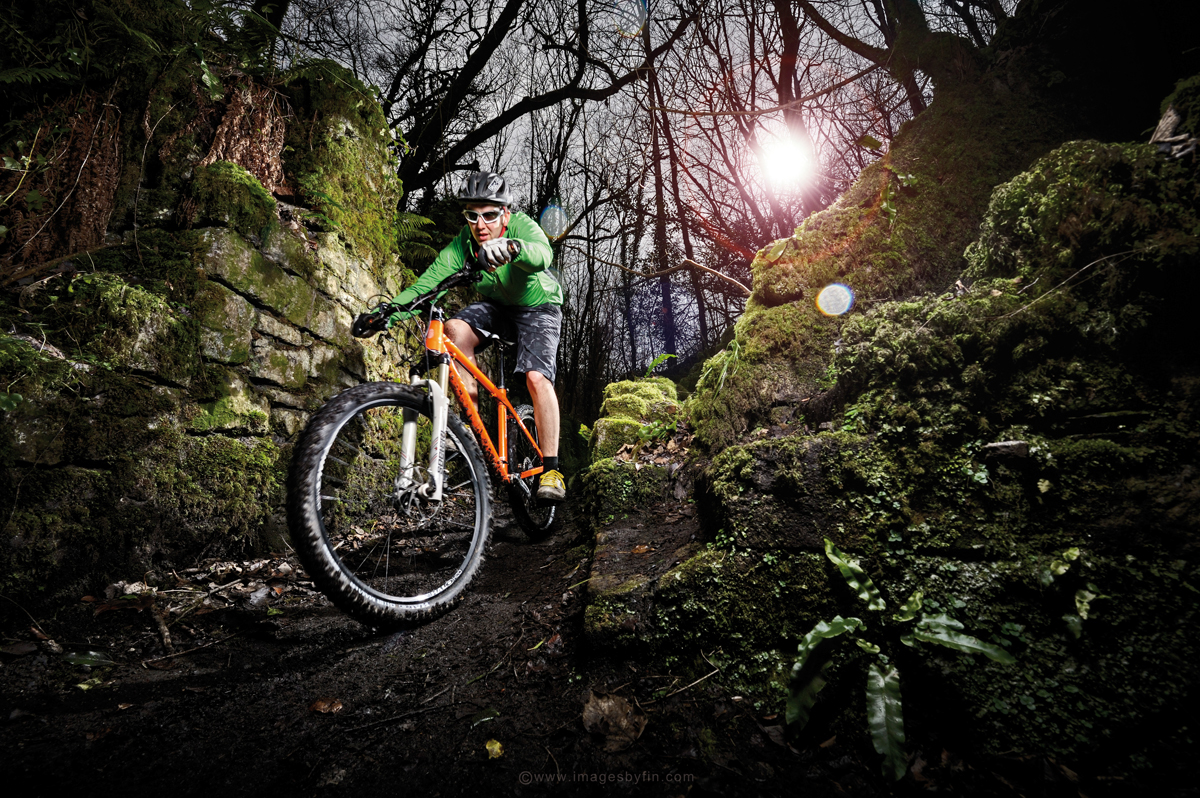 Bike sports extreme sports Chris Smith quarry colour people