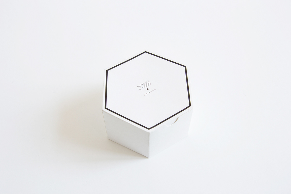 coaster geometric package Packaging packaging design paper