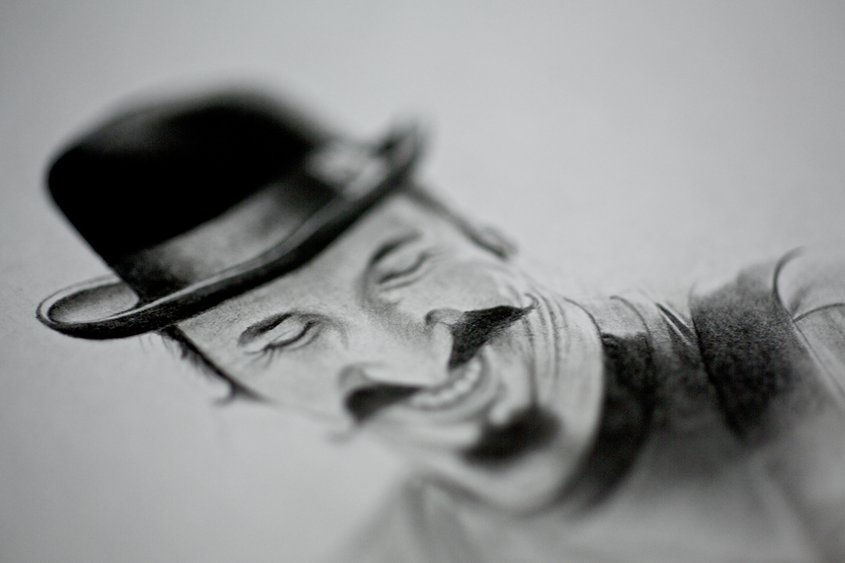 pencil graphite portrait