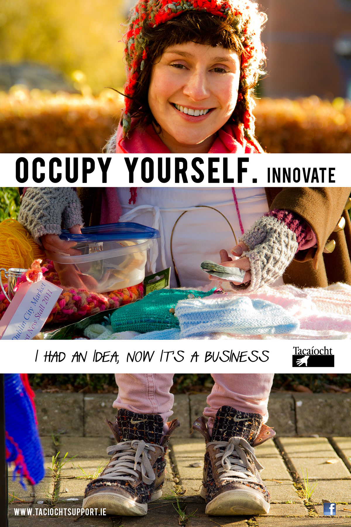 occupy  yourself Promotion advert
