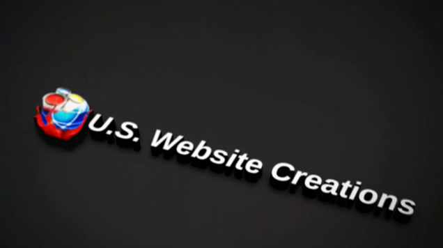 U.S. Website Creations Elegant Logo Extrusion