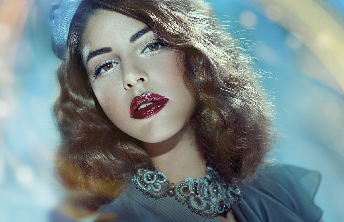 joanna kustra beauty portraits 20s prohibition make-up glamour