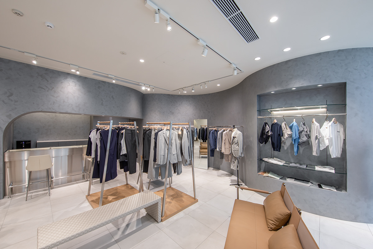 3D apparel clothes concept garde Interior Retail tokyo