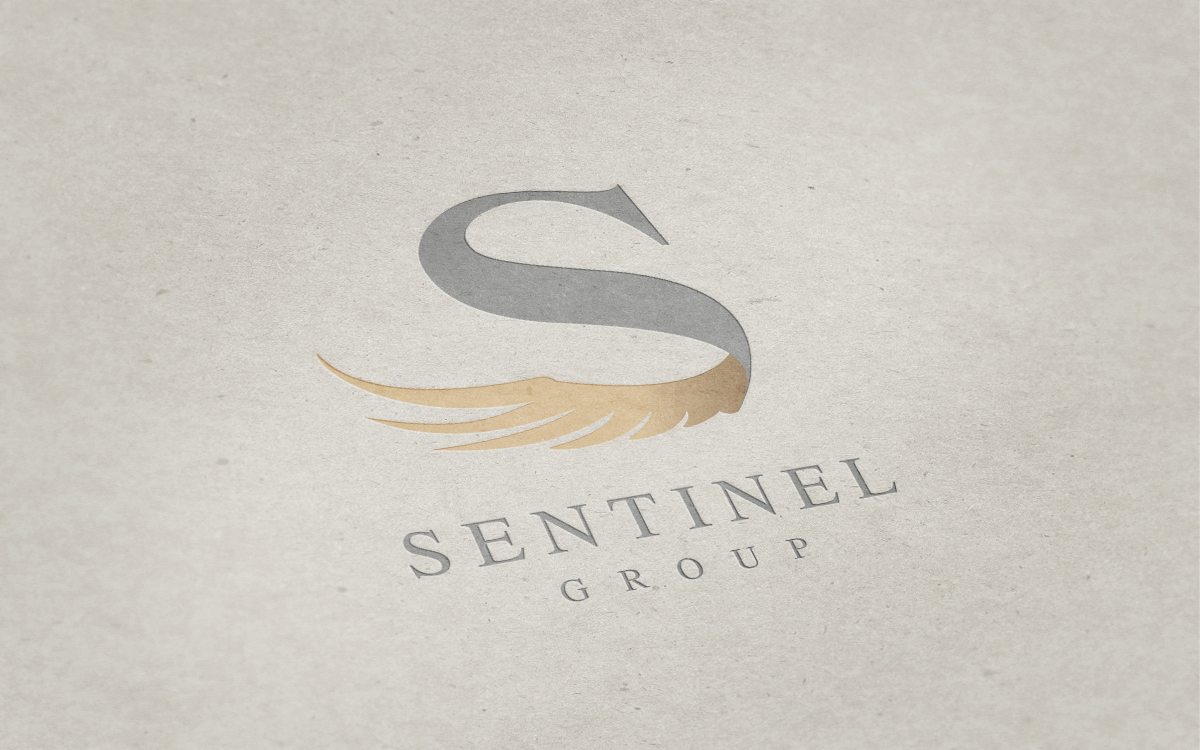 sentinel logo tareq khoury Tareqkhoury Sentinel Group wing S letter nice