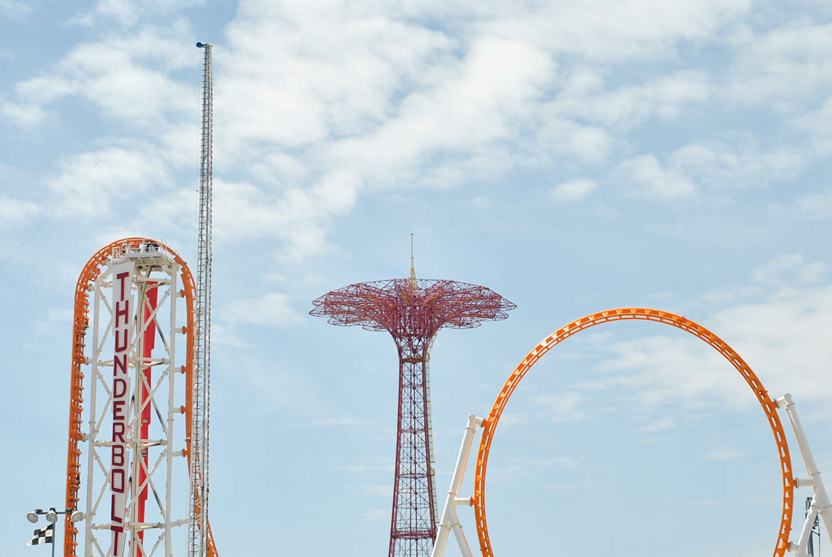 coney island usa new york city beach Park Theme Park roller coaster