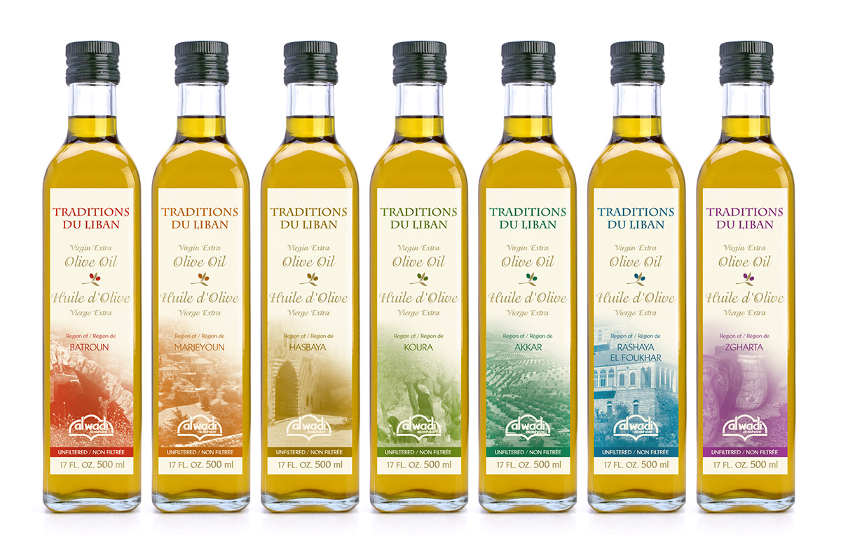 label design Olive Oil