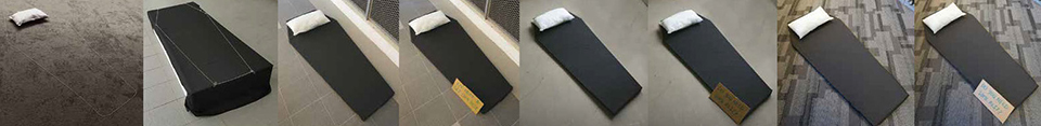 sleepdeprivation sleep deprived coffin death Oath promise experimental interactive installation