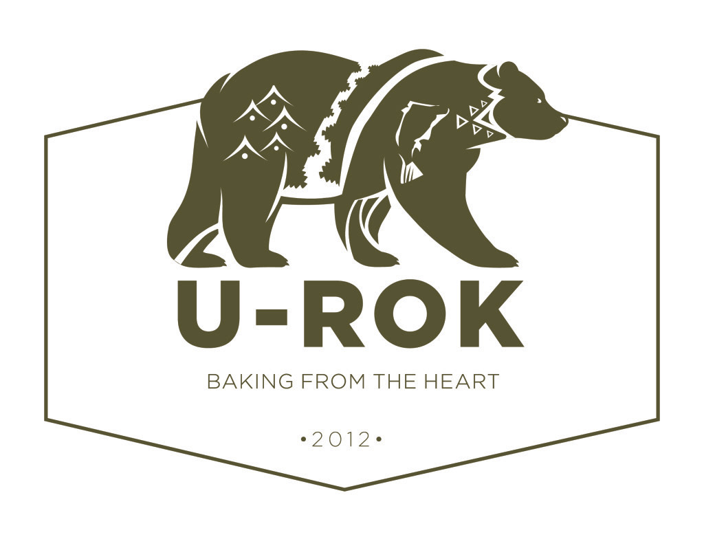 bakery bear branding  identity logo urok