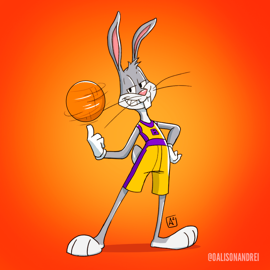 Bugs Bunny cartoon Character design  looney tunes pernalonga Space Jam