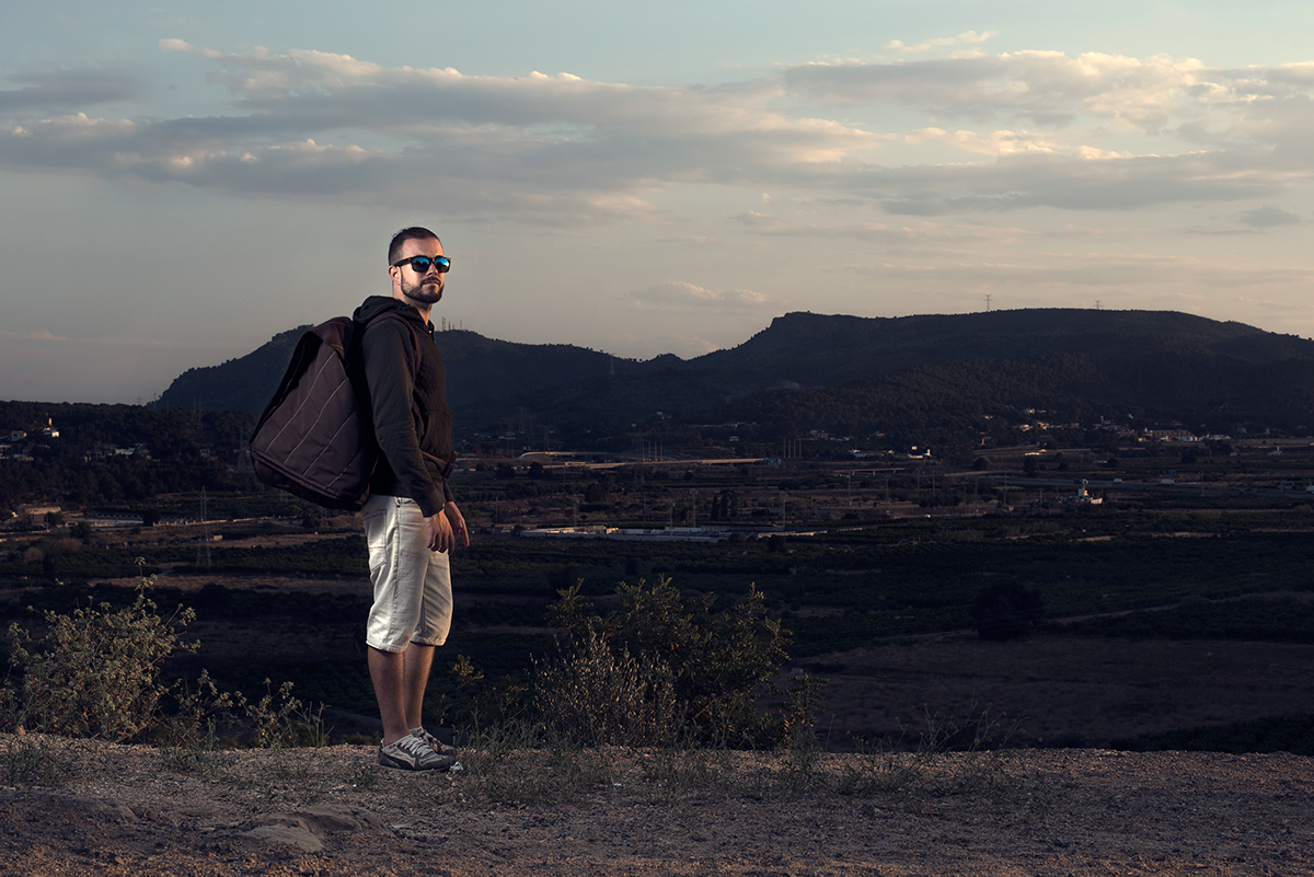 textil product backpack multifunctional nomadic hiking