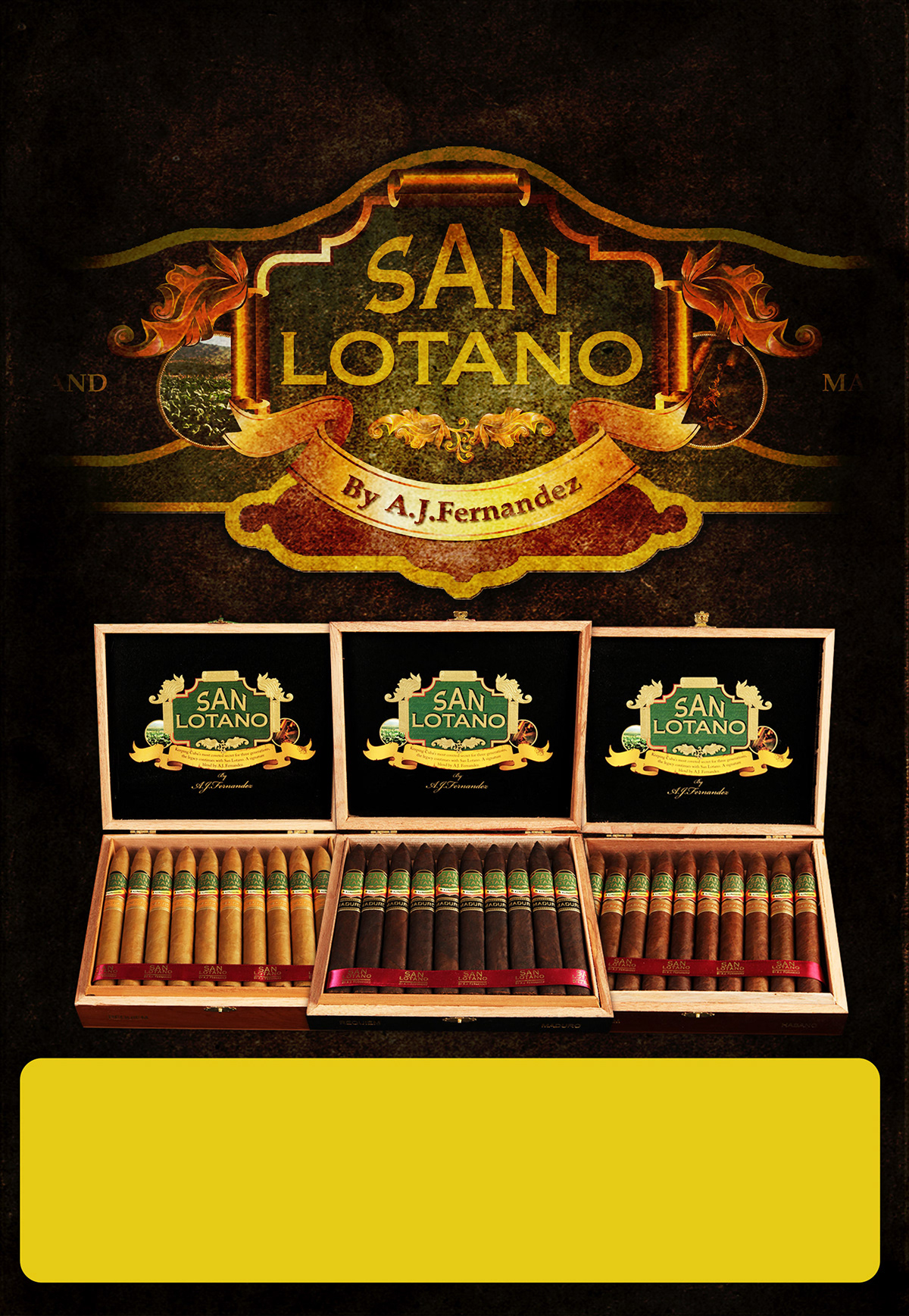 cigar cigars poster flyer ads aficionado