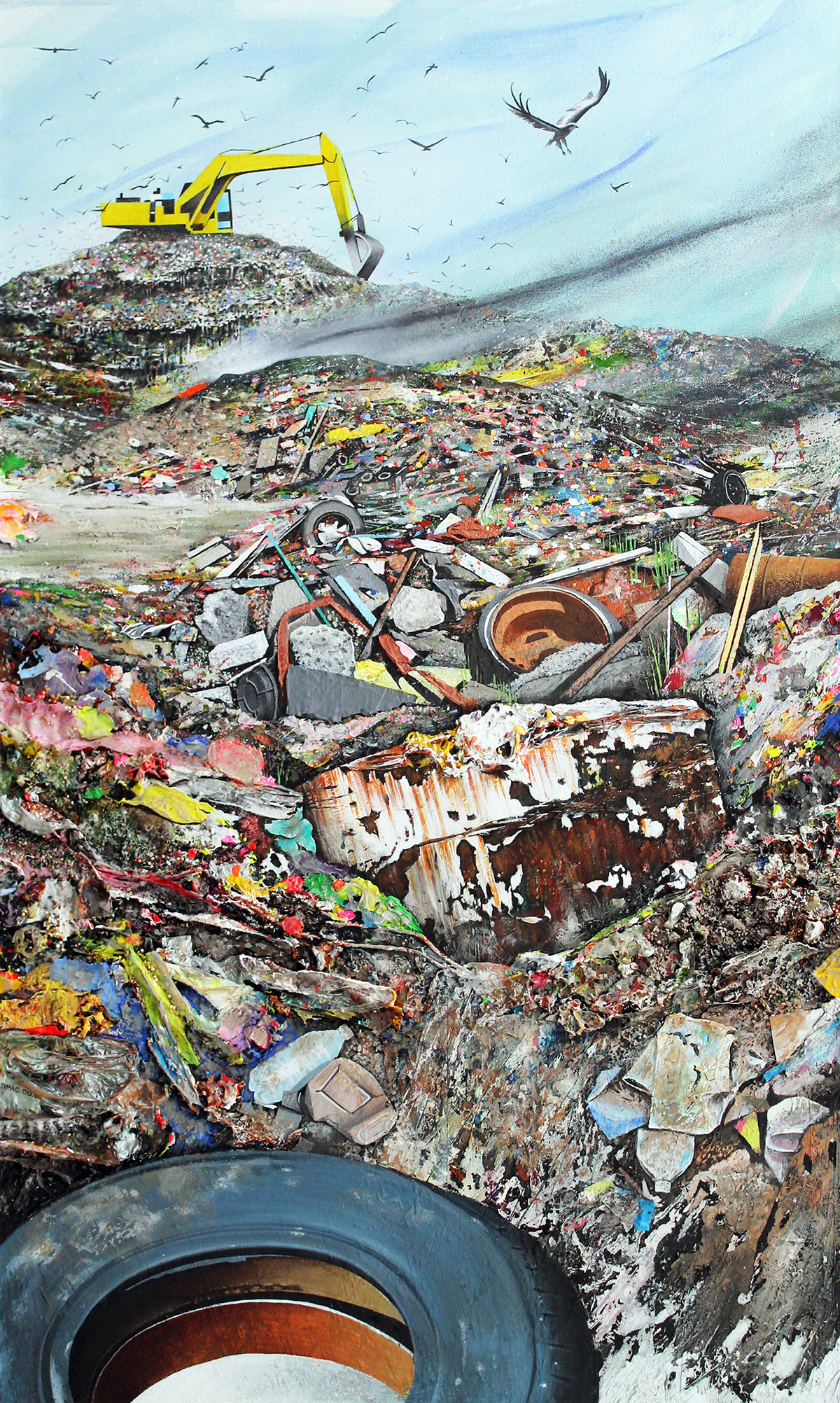 landfill rubbish Dump waste refuse
