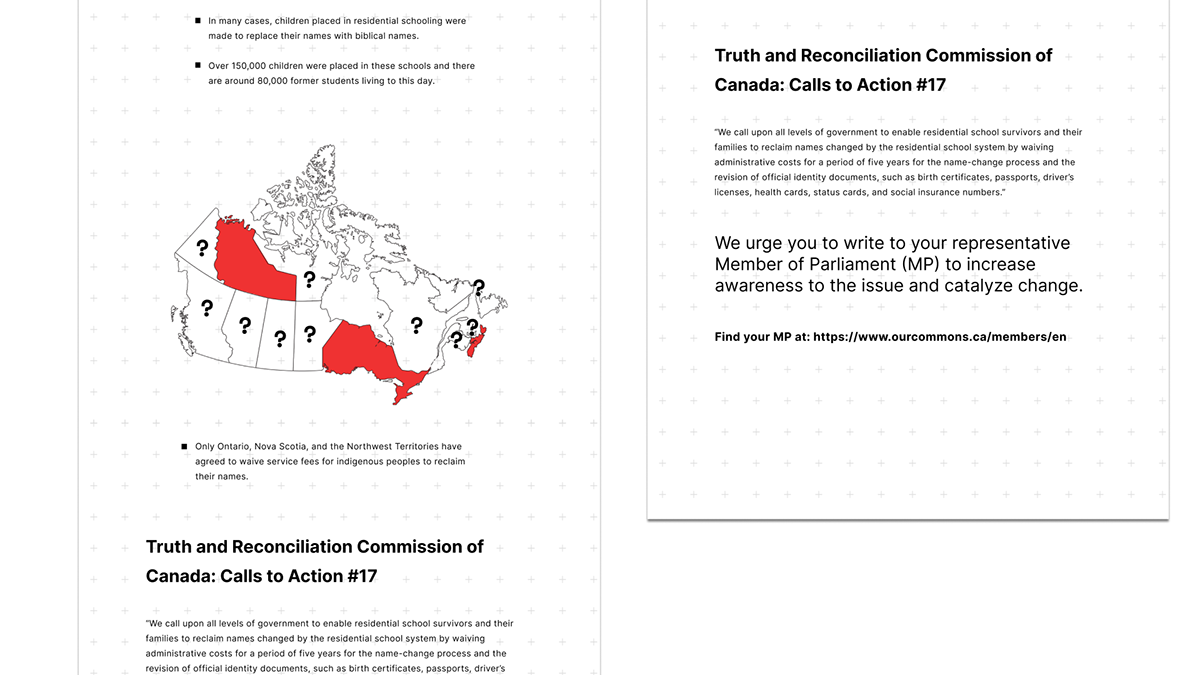 Canada conceptual social awareness social awareness campaign Web Design  Website