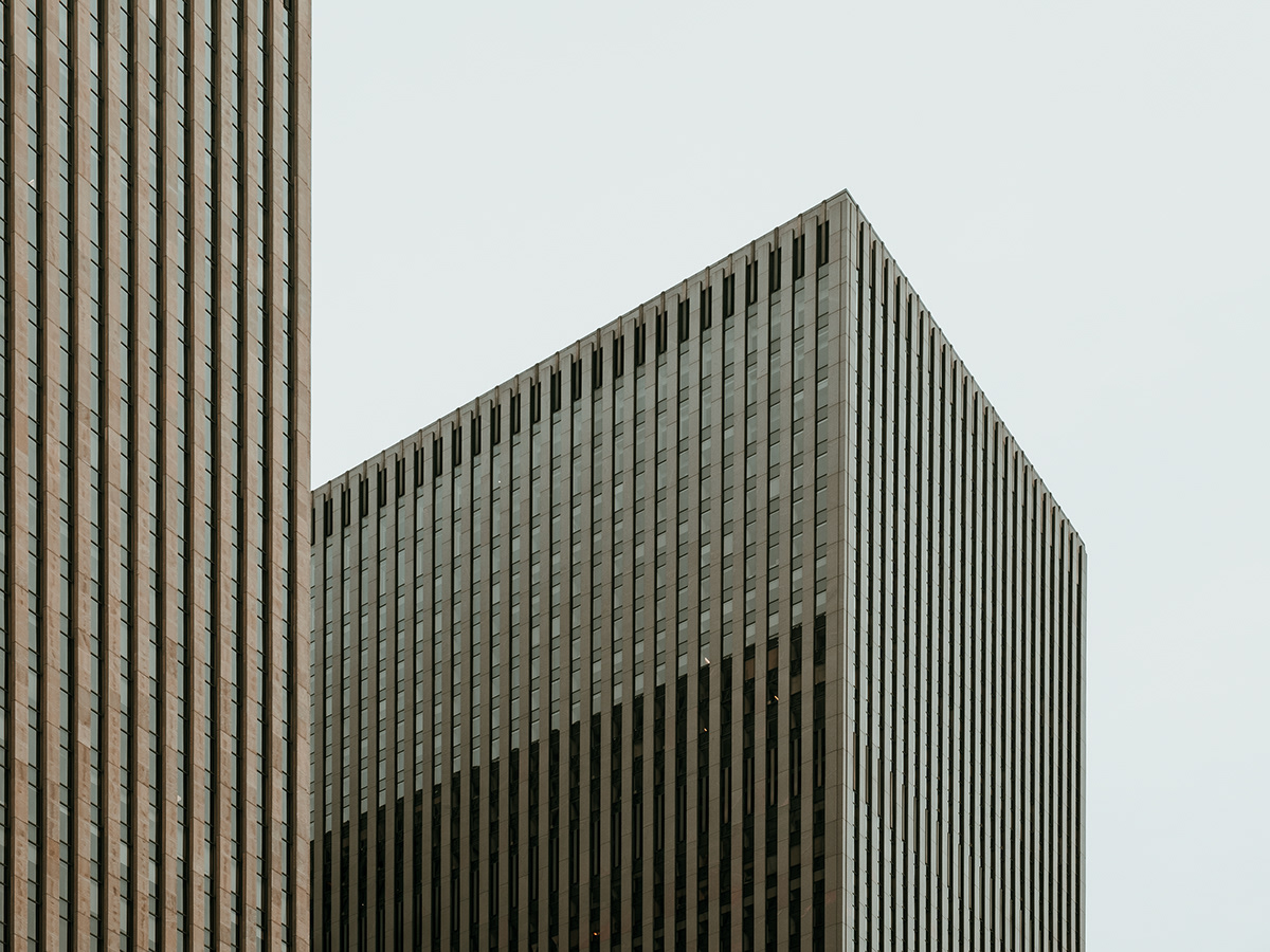 New York architecture skyscrapers building minimal geometric united states Brutalism Avenue of the Americas