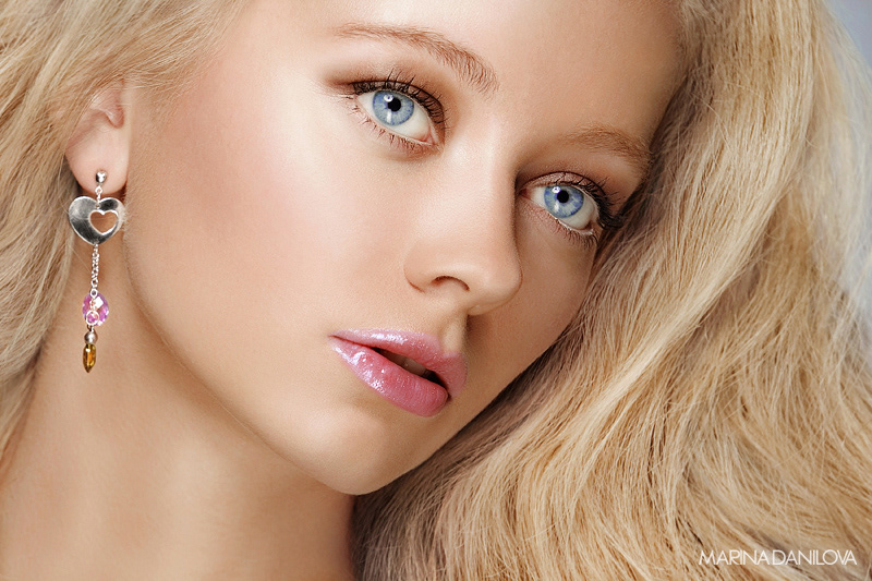 marina danilova mdanilova beauty cosmetics portrait hair