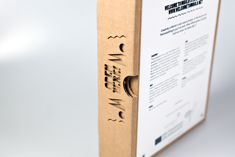 monlo venlo Mönchengladbach Packaging advertisement box gift branding  network introduction