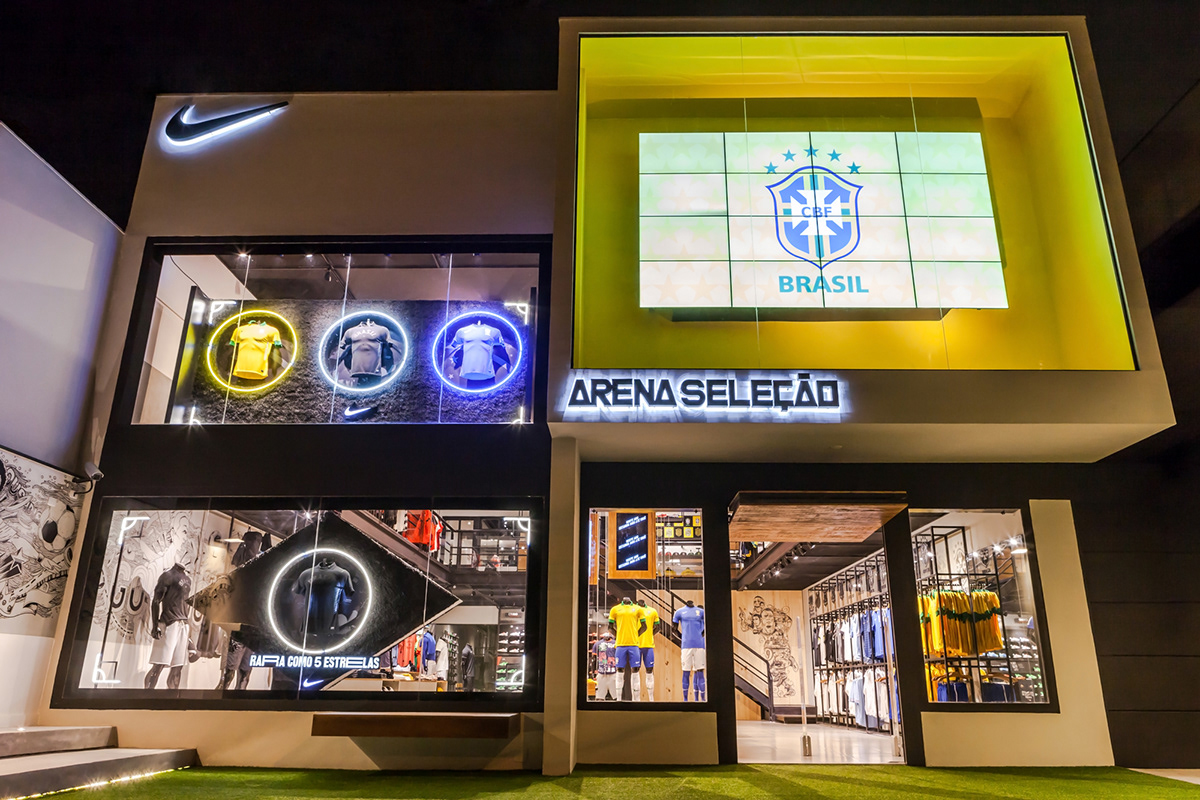 Nike mercurial poster Brazil Brasil football futebol boot chuteira