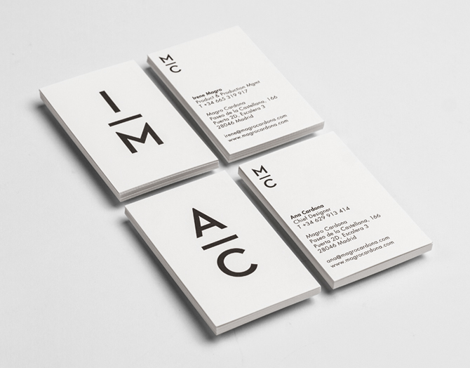 brand Stationery poster Business Cards identity logo Layout brochure type Website London New York shoes trend Style