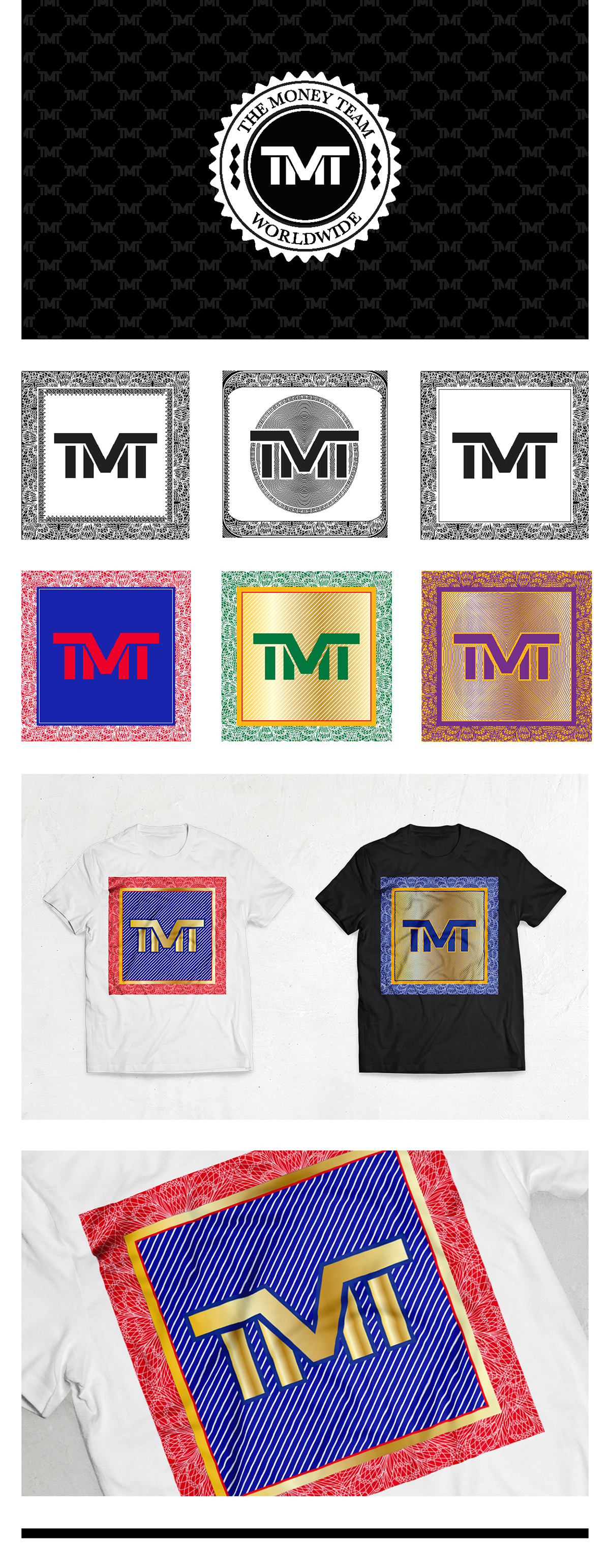 the money team TMT Floyd Mayweather apparel graphics shirt design