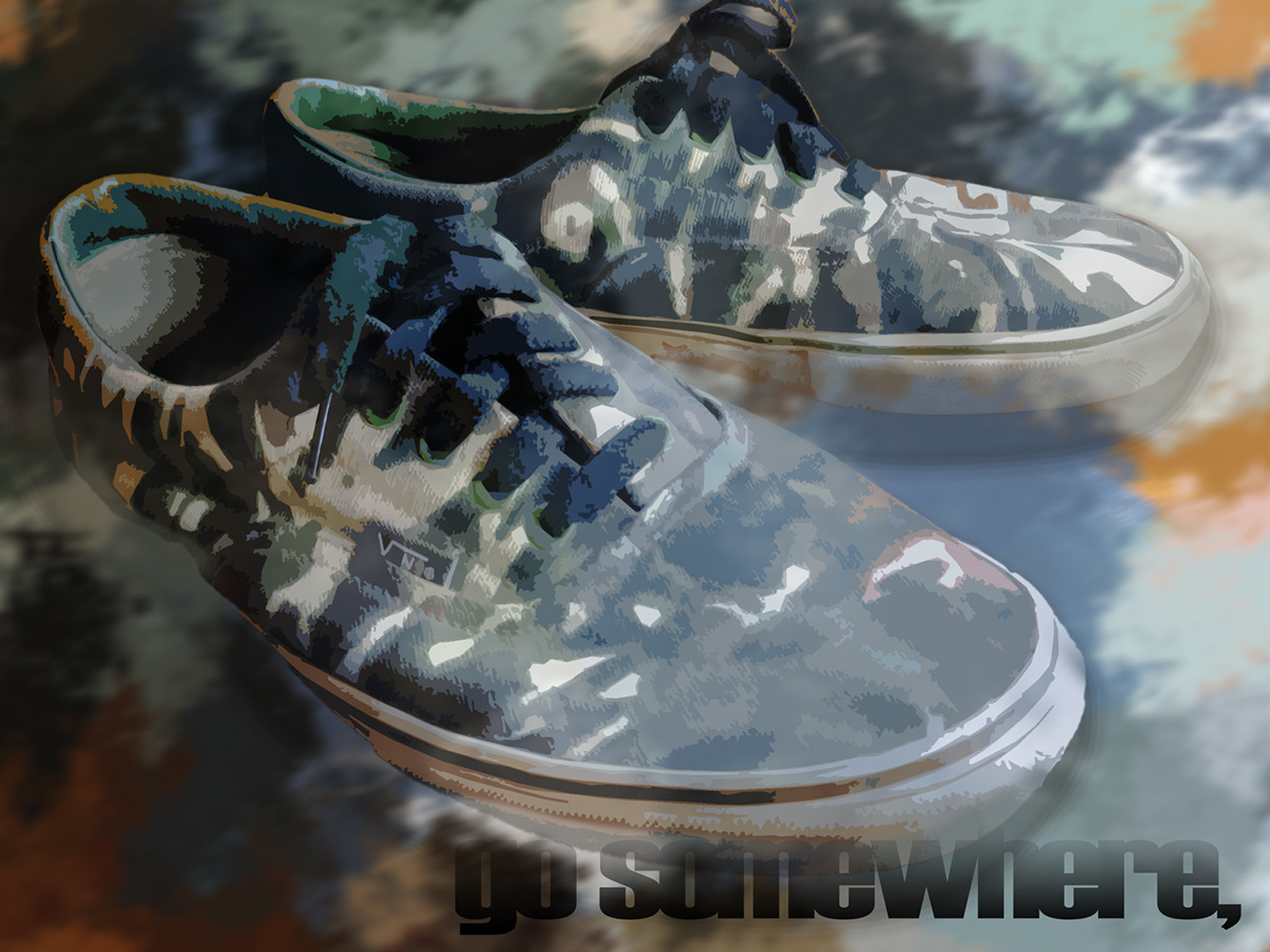 graphic photograph photoshop art Illustrator shoes sneaker design graphicdesign digital