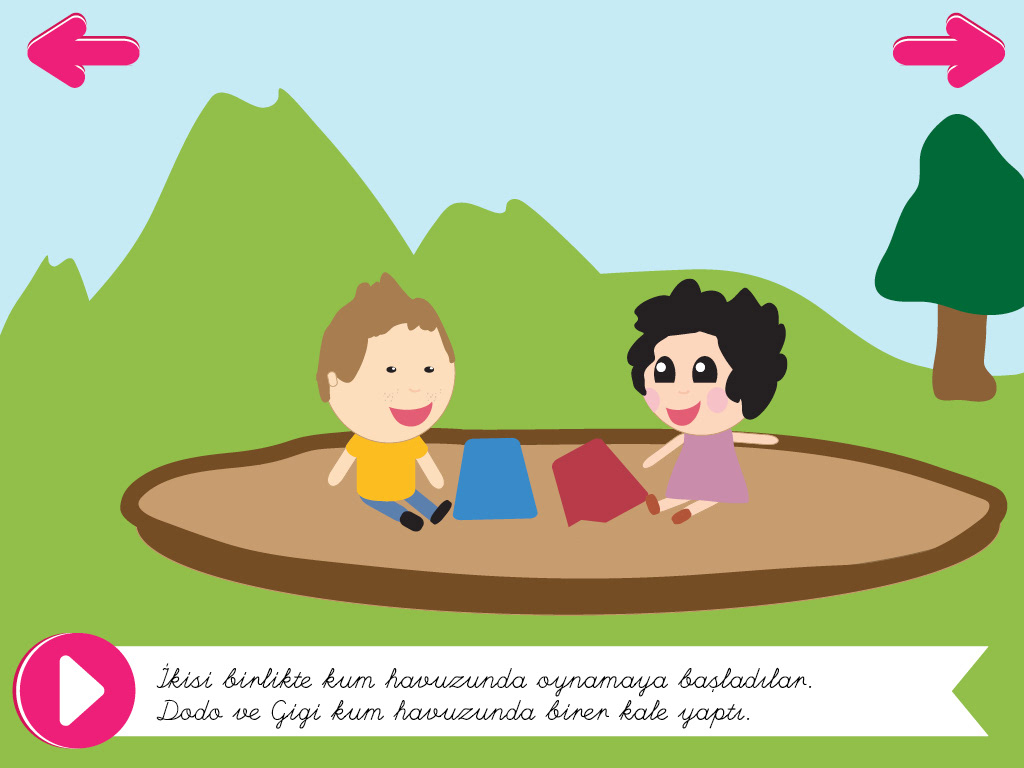 Dodo&Gigi Children Education Children Education Book for iPad children Education characters animations