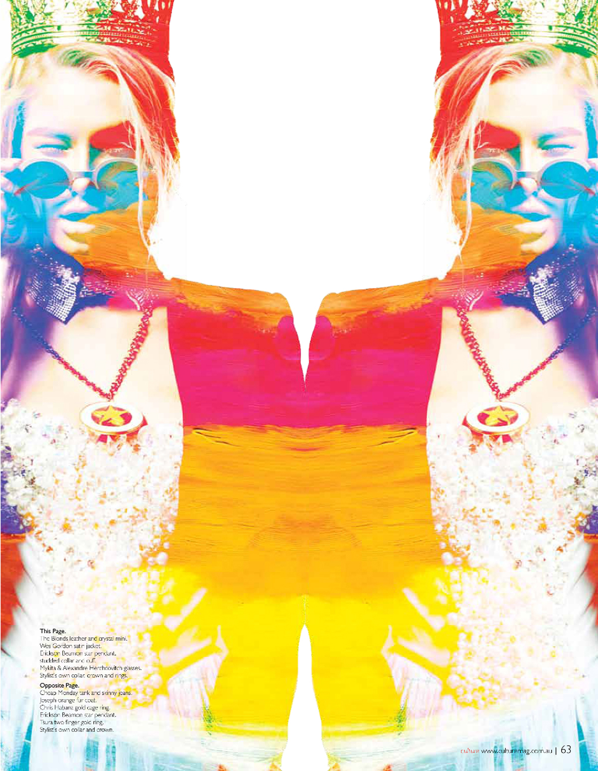 culture magazine Australia cover color Enrique Vega Gintare Sudziute Karin Elgai griselle rosario Yasutaké Kosaka Daphne Allende splash watercolor art editorial