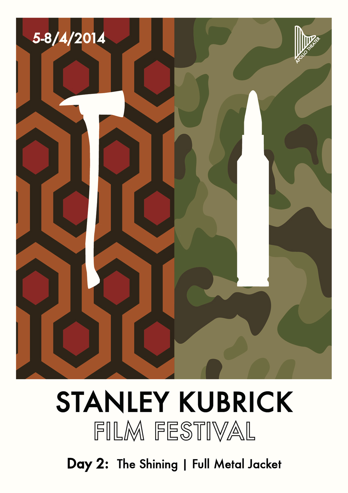 Stanley Kubrick festival Space  odyssey clockwork orange jacket shining lolita spartacus Strangelove barry lyndon Greek design
