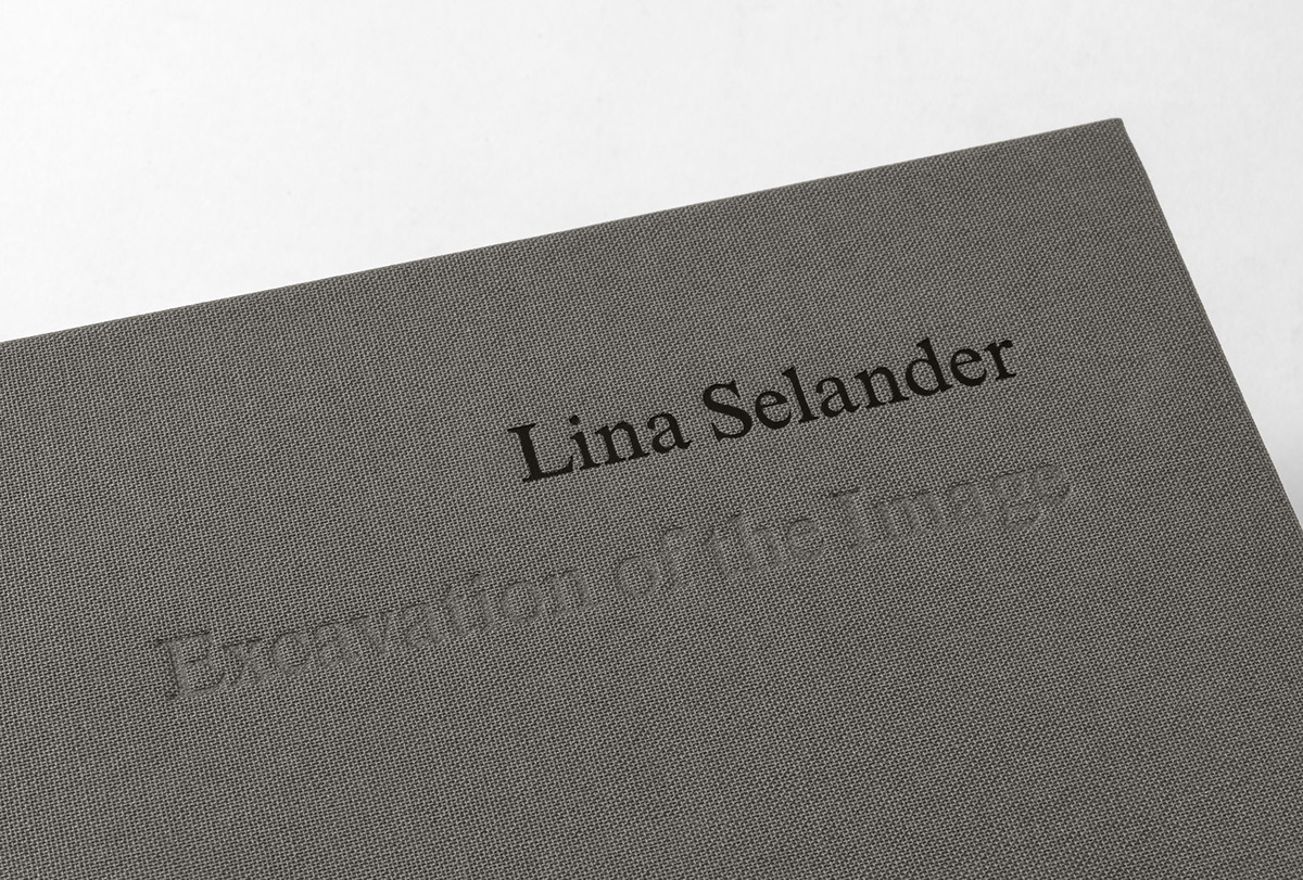 ritator book design Moderna museet Lina Selander artist