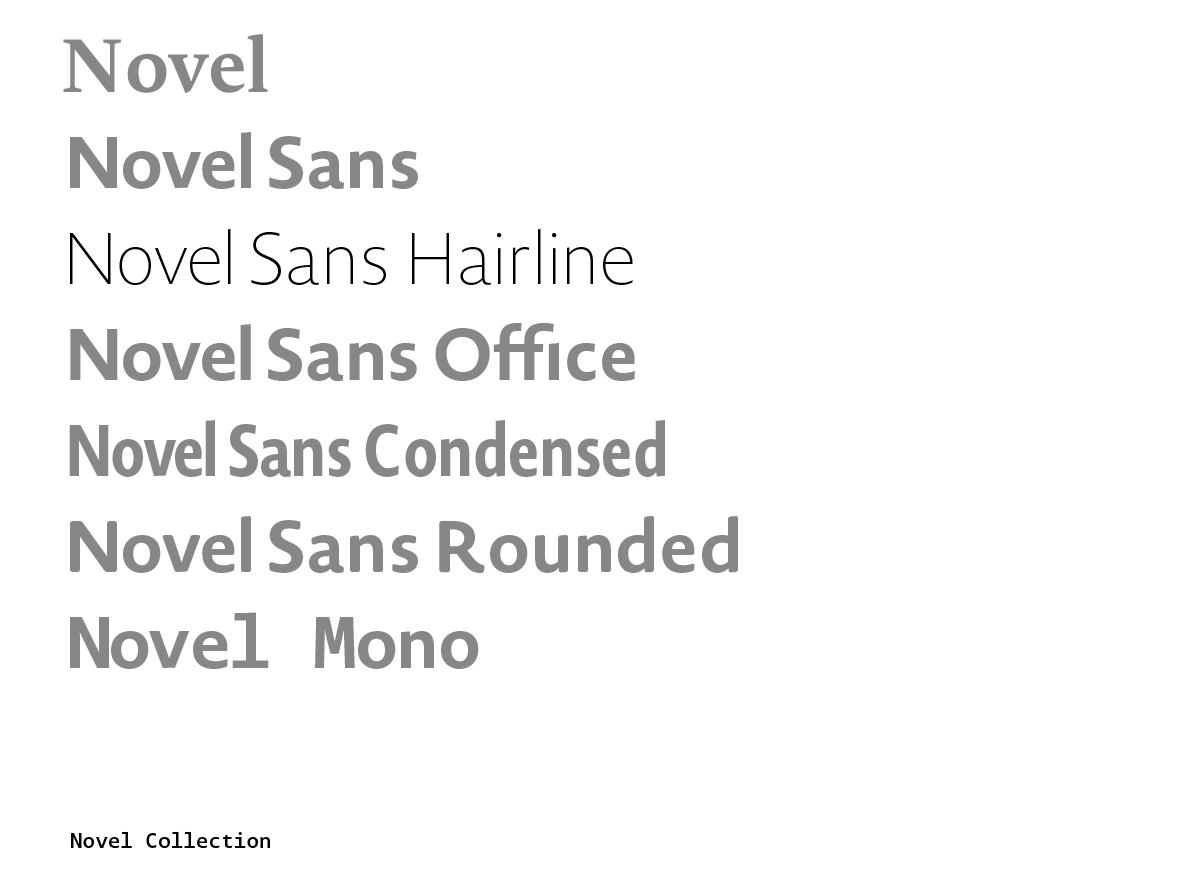 Typeface font type design Atlasfonts Atlas Font Foundry sans serif hairline