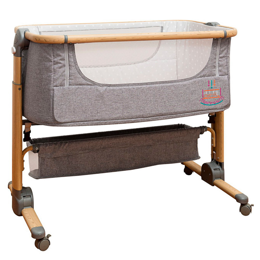 Creative Design Infant Close and Secure Sleeper Folding Newborns Crib Cot 