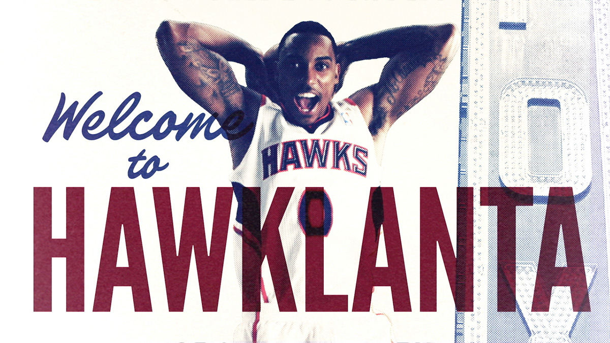 NBA Atlanta Hawks vfx after effects compositing halftone GAMEDAY commercial