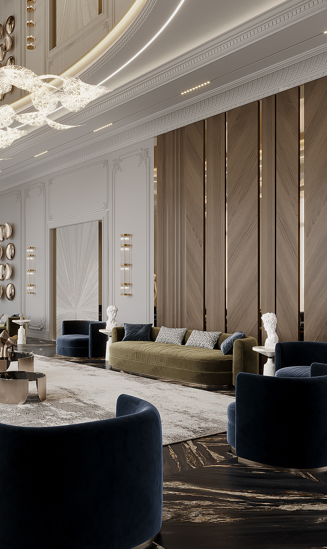 Luxury Design Interior architecture נחמי חשין تنمية بشرية  interior design  corona visualization home design