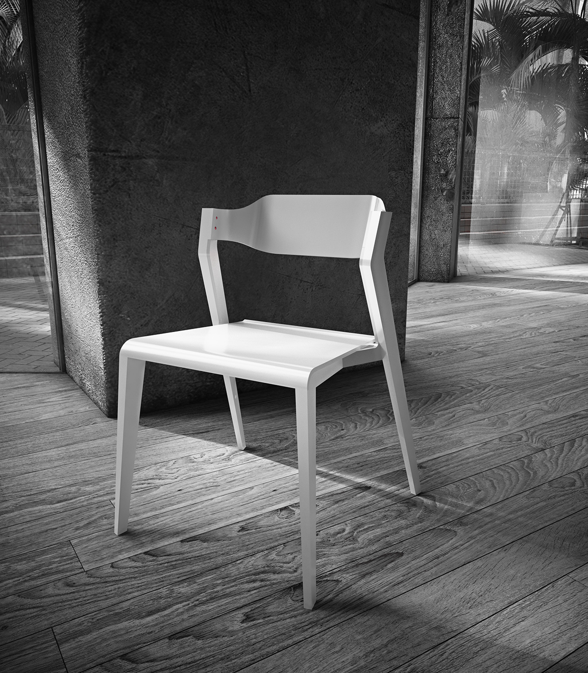 dining chair Stackable wood