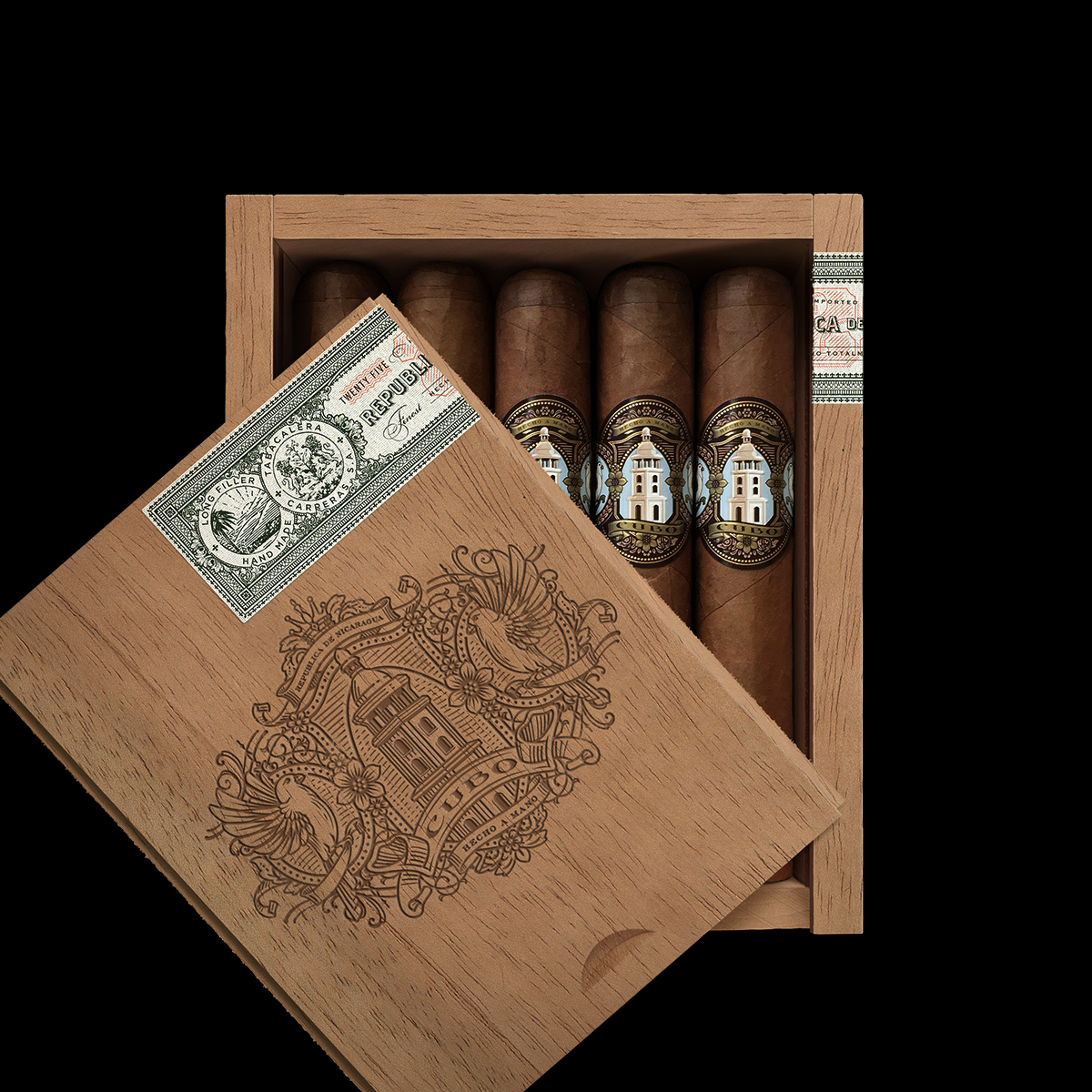 cigar cigars package box cubo dapper co company trogon bird cuba cuban tobacco crest vintage