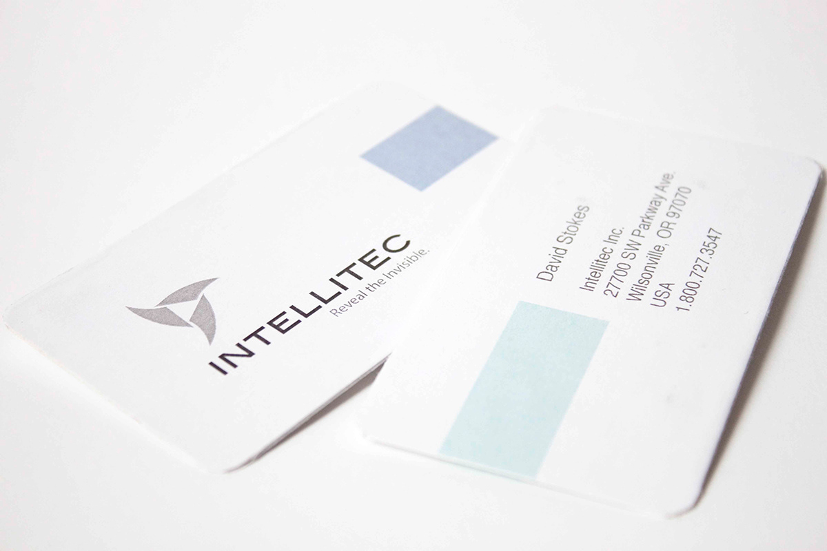 letterhead business card envelope categories logo simple intellitec camera Thermal imaging process sketches reveal the invisible