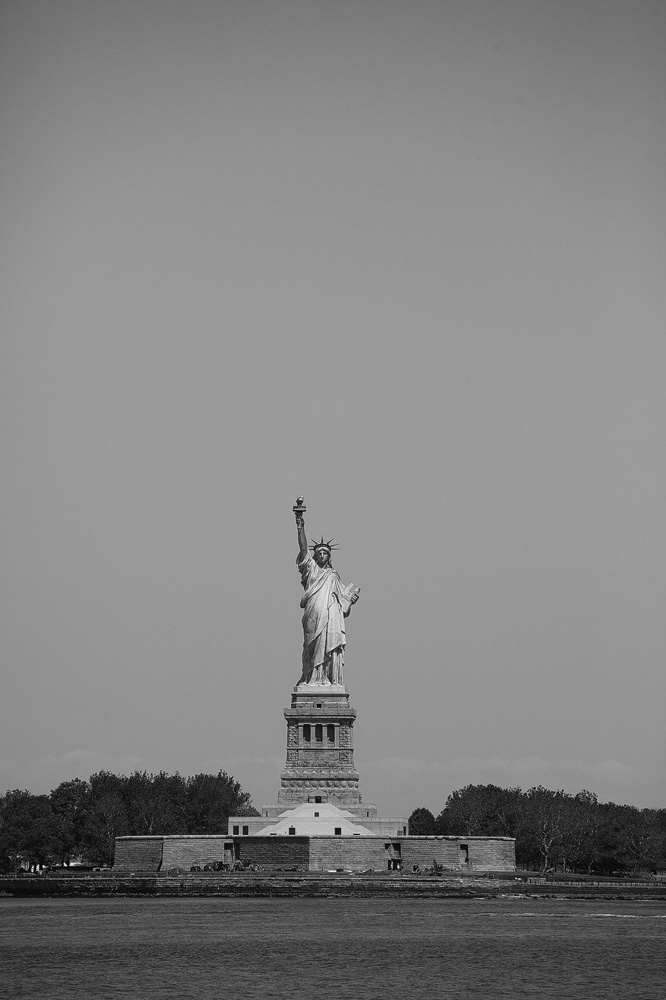 new york city Manhattan Staten Island ferry water skyline statue Liberty ellis
