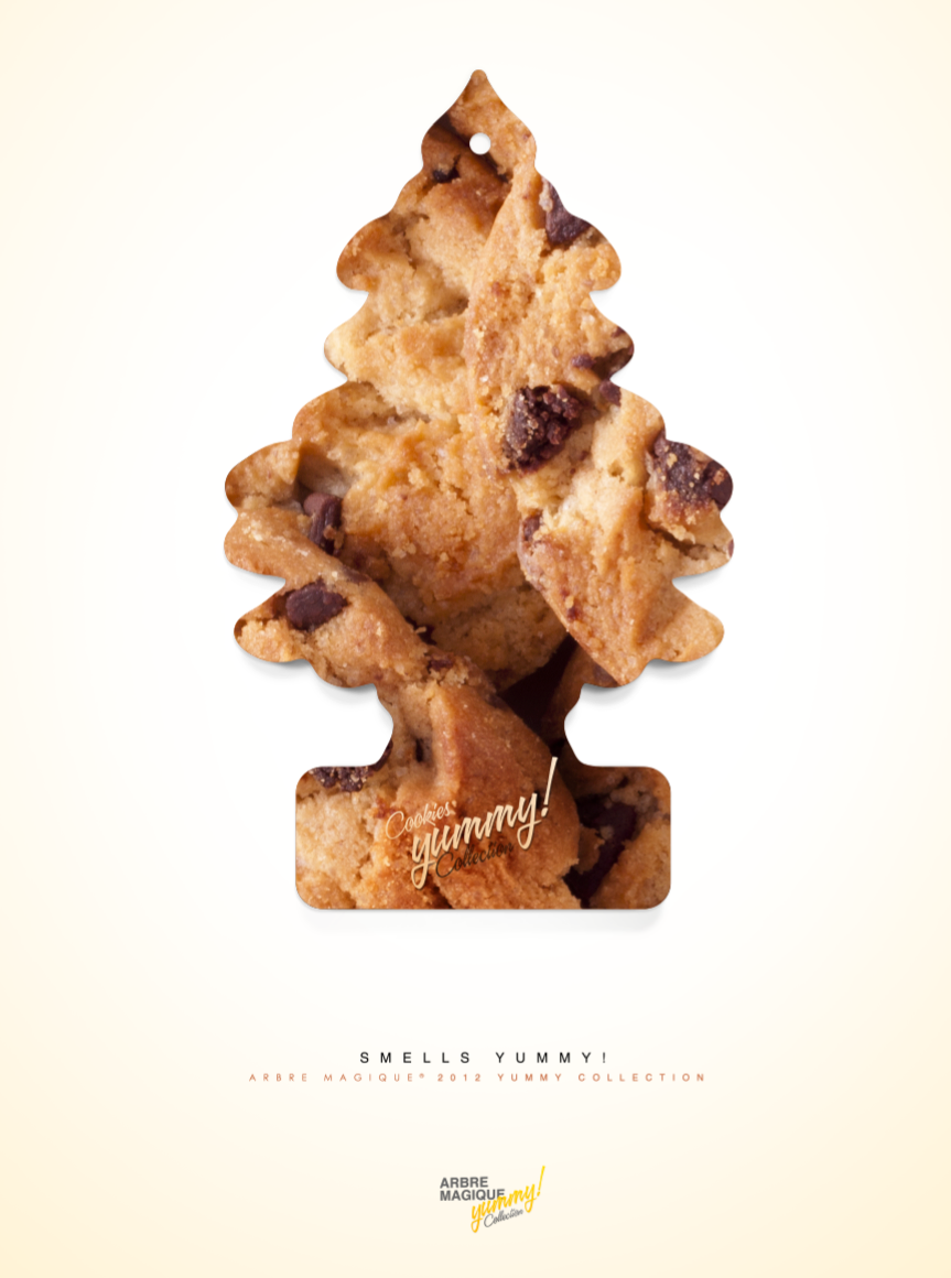 arbre magique campagne publicité ad Fries chicken cookies