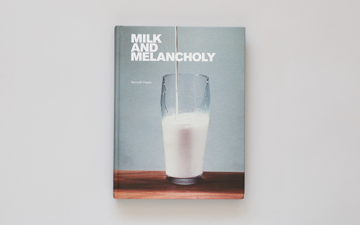 Milk and Melancholy prefix MIT Press Kenneth Hayes milk photography contemporary photography milk splash milk book design