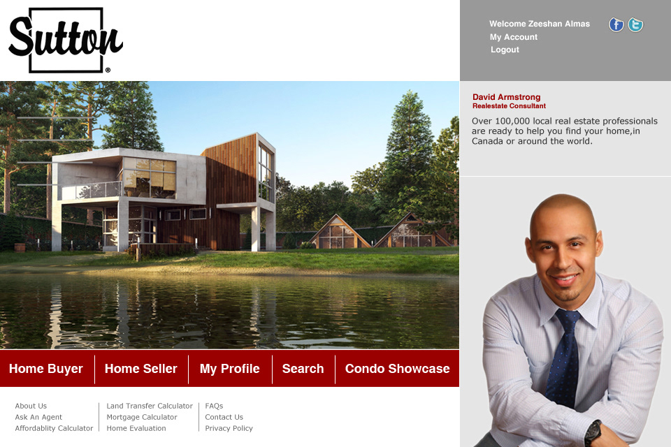 sutton Arbab Khushal website layouts web designing