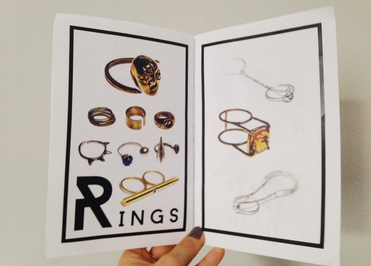 dossie Booklet portfolio jewelry stdesiderata