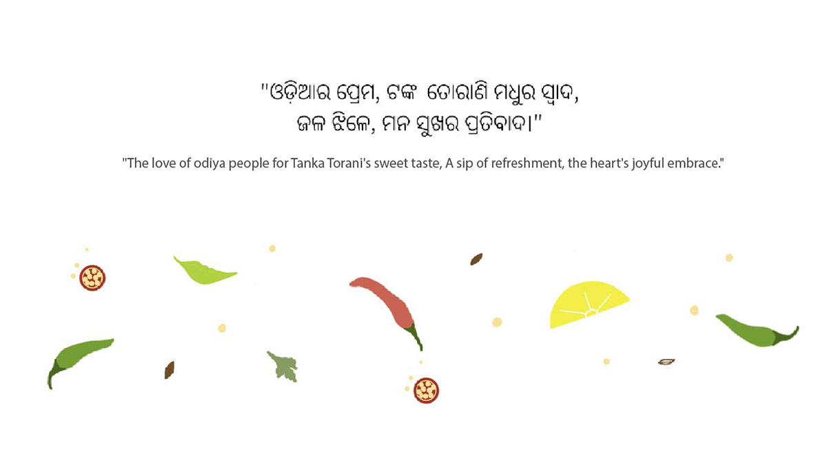 Odisha print design  digital hand drawn textures Project Food  drink summer culture