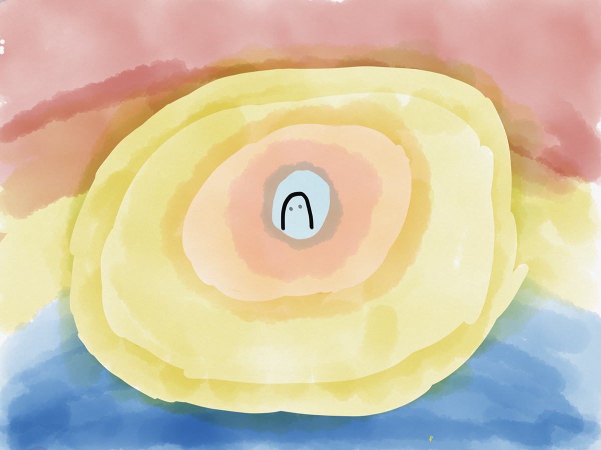 iPad watercolour