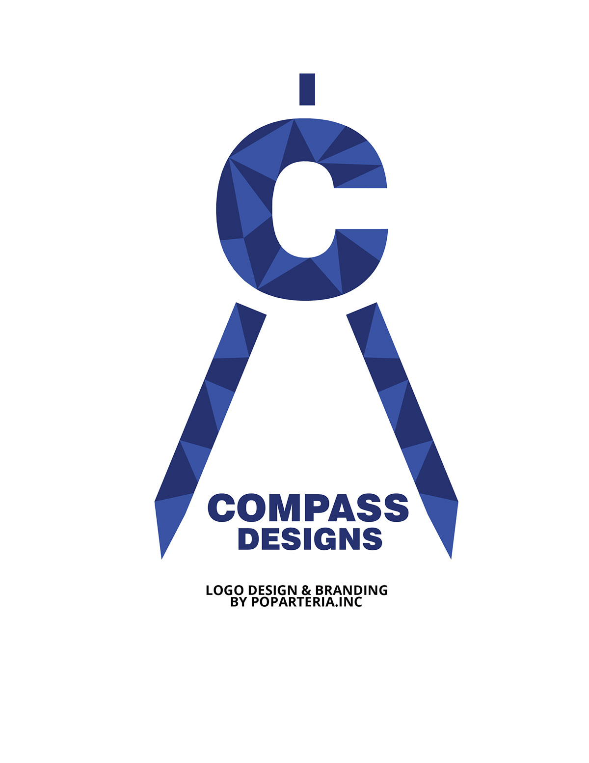 Logo Design blue prints compass swiss drawings Structural firm wacom hand drawn ullustrator photoshop