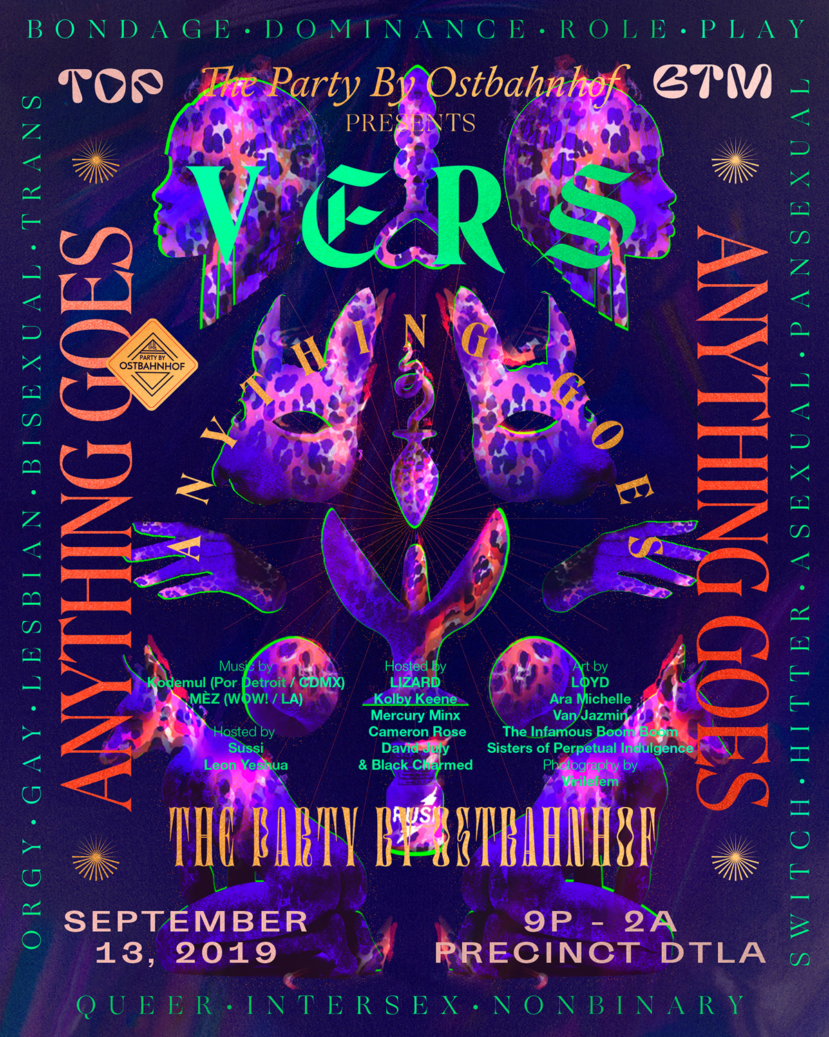 branding  editorial ILLUSTRATION  LGBT music Nature neon poster RGB typography  