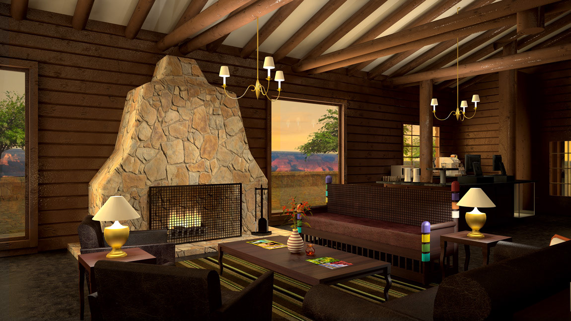 Bright Angel Lodge Grand Canyon jim hughes jim hughes design rustic orcutt winslow arizona room arizona