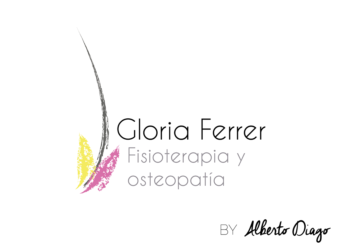 alberto diago Clínica Gloria Ferrer logo logotipe Logotipo diseño color Sanidad